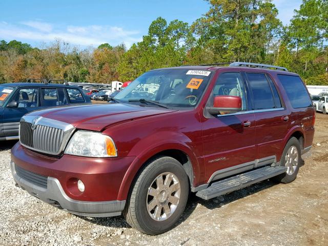 5LMFU28R64LJ22890 - 2004 LINCOLN NAVIGATOR 栗色 照片 2