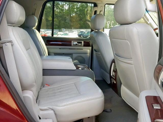 5LMFU28R64LJ22890 - 2004 LINCOLN NAVIGATOR 栗色 照片 6