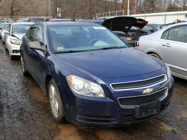 1G1ZA5E0XAF286411 - 2010 CHEVROLET MALIBU LS BLUE photo 1