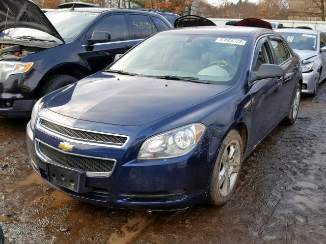 1G1ZA5E0XAF286411 - 2010 CHEVROLET MALIBU LS BLUE photo 2