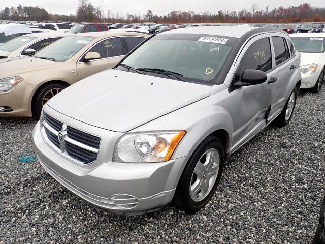 1B3HB48B58D754849 - 2008 DODGE CALIBER SX SILVER photo 2