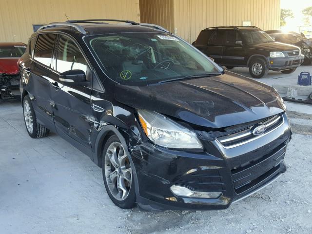 1FMCU0JX5EUC05077 - 2014 FORD ESCAPE TIT BLACK photo 1