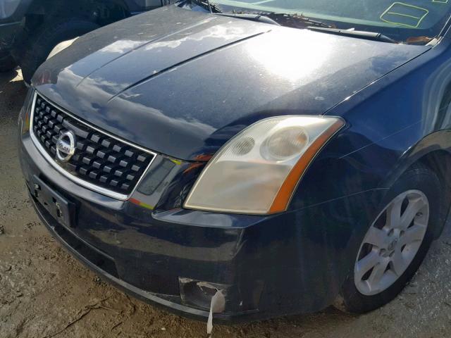 3N1AB61E98L751210 - 2008 NISSAN SENTRA 2.0 BLACK photo 9