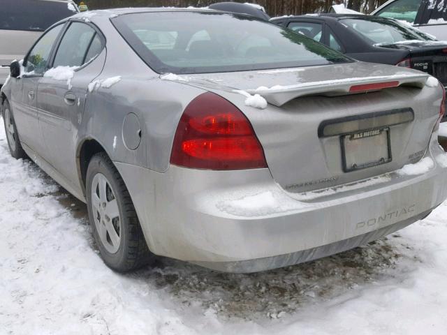 2G2WP552481116478 - 2008 PONTIAC GRAND PRIX ვერცხლისფერი ფოტო 3