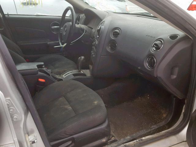 2G2WP552481116478 - 2008 PONTIAC GRAND PRIX ვერცხლისფერი ფოტო 5