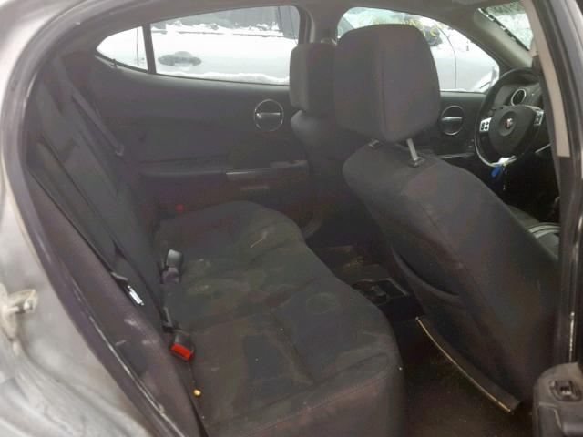 2G2WP552481116478 - 2008 PONTIAC GRAND PRIX ვერცხლისფერი ფოტო 6