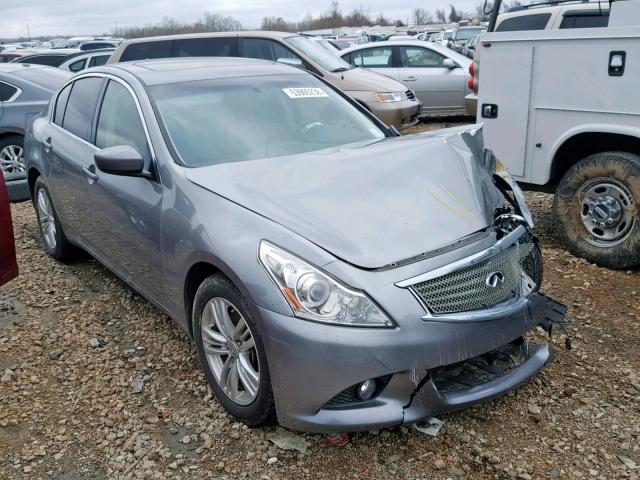 JN1CV6AR2CM679560 - 2012 INFINITI G37 GRAY photo 1