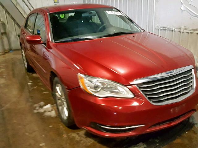 1C3CCBBB3DN635709 - 2013 CHRYSLER 200 TOURIN MAROON photo 1