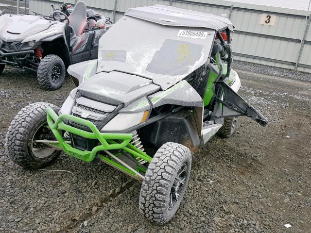 4UF13MPV5DT307116 - 2013 ARCTIC CAT WILDCAT GREEN photo 2