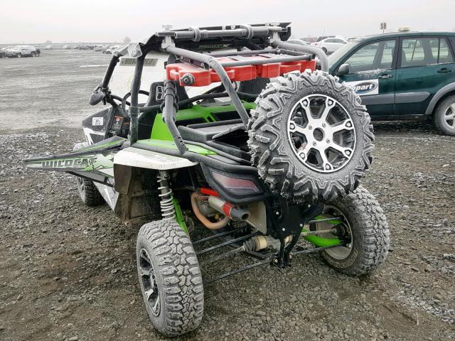 4UF13MPV5DT307116 - 2013 ARCTIC CAT WILDCAT GREEN photo 3