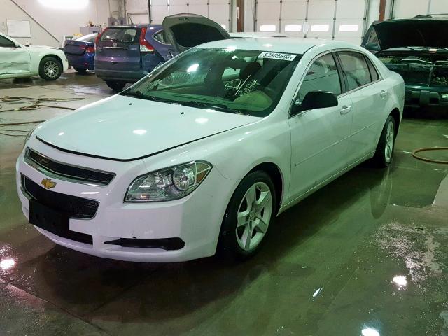 1G1ZA5E00CF399044 - 2012 CHEVROLET MALIBU LS თეთრი ფოტო 2