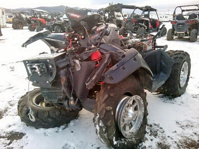 4XAMH50A05A621893 - 2005 POLARIS SPORTSMAN BLACK photo 2