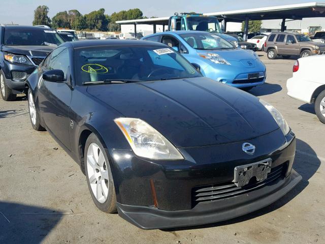 JN1AZ34E25M655376 - 2005 NISSAN 350Z COUPE BLACK photo 1