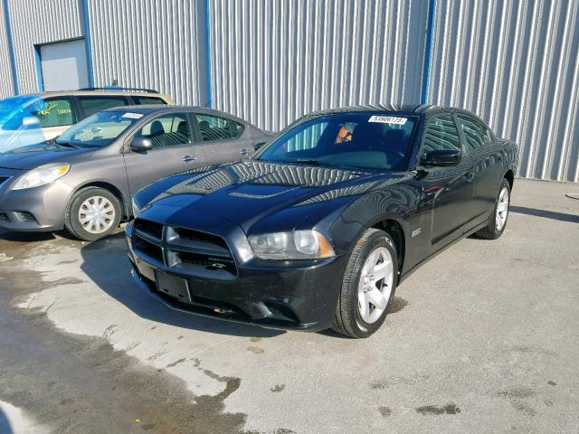 2B3CL1CT7BH540574 - 2011 DODGE CHARGER PO BLACK photo 2