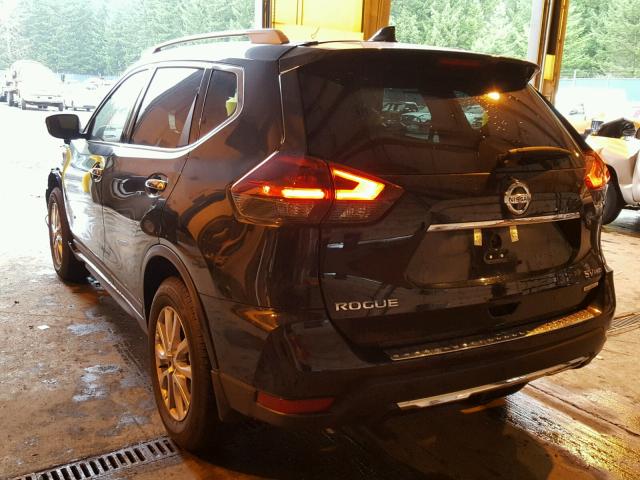 5N1ET2MV3JC829364 - 2018 NISSAN ROGUE SV H BLACK photo 3