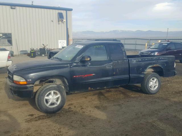 1B7GG23X0VS303192 - 1997 DODGE DAKOTA BLACK photo 9