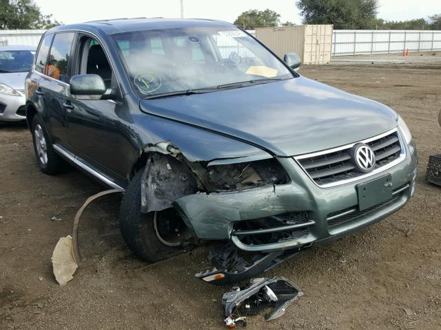 WVGZG77L65D023418 - 2005 VOLKSWAGEN TOUAREG 3. GREEN photo 1