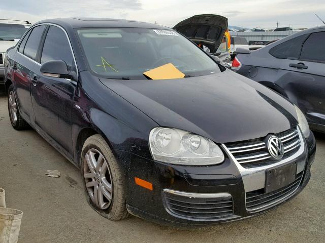 3VWEG71K07M082990 - 2007 VOLKSWAGEN JETTA WOLF BLACK photo 1