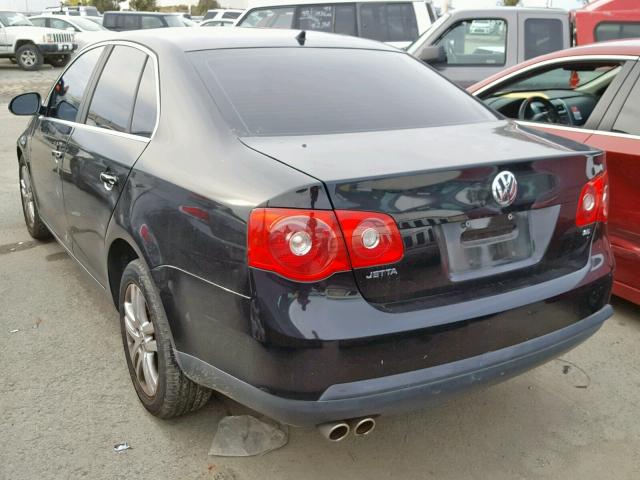 3VWEG71K07M082990 - 2007 VOLKSWAGEN JETTA WOLF BLACK photo 3