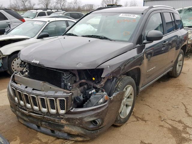 1C4NJDBB7ED730741 - 2014 JEEP COMPASS SP 黑色 照片 2