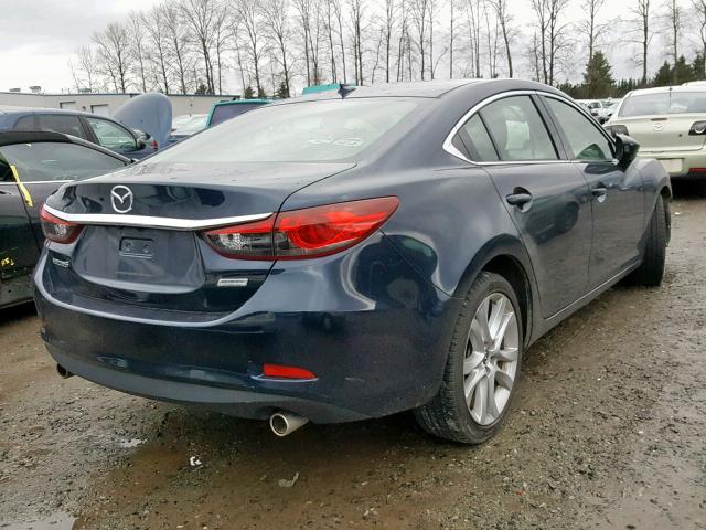 JM1GJ1V59G1452667 - 2016 MAZDA 6 TOURING BLUE photo 4