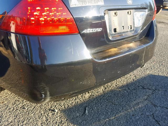 1HGCM56487A105528 - 2007 HONDA ACCORD LX BLACK photo 9