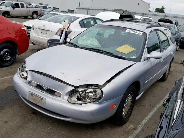 1MELM58S0TA646978 - 1996 MERCURY SABLE LS SILVER photo 2