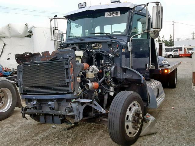 2NP2HM6X2EM227075 - 2014 PETERBILT 337 BLUE photo 2