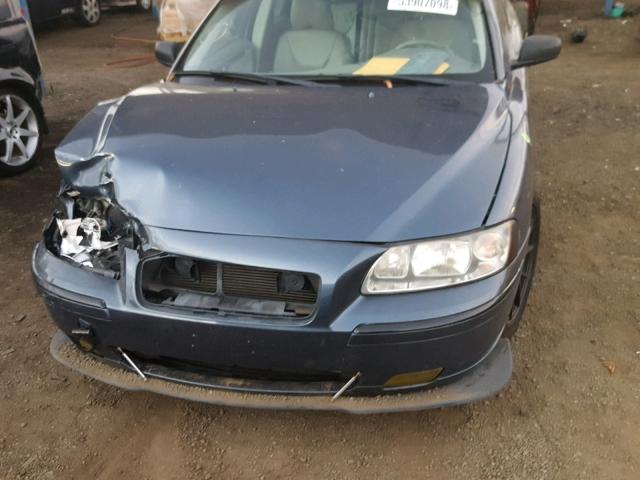 YV1SW592552480891 - 2005 VOLVO V70 FWD BLUE photo 7