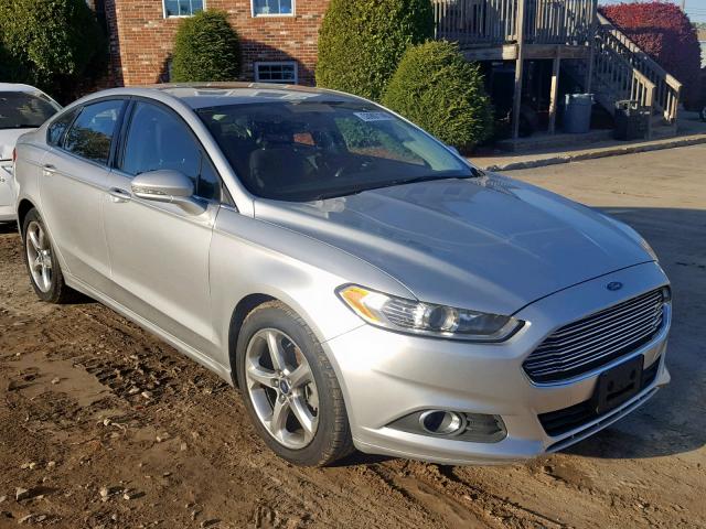 3FA6P0H78DR224698 - 2013 FORD FUSION SE SILVER photo 1