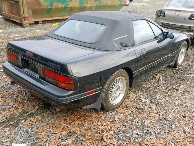 JM1FC3513J0106559 - 1988 MAZDA RX7 BLACK photo 4