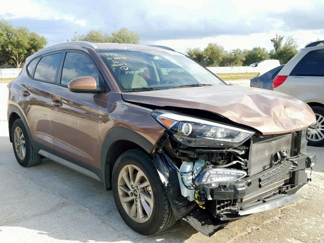 KM8J33A47HU518623 - 2017 HYUNDAI TUCSON LIM BROWN photo 1