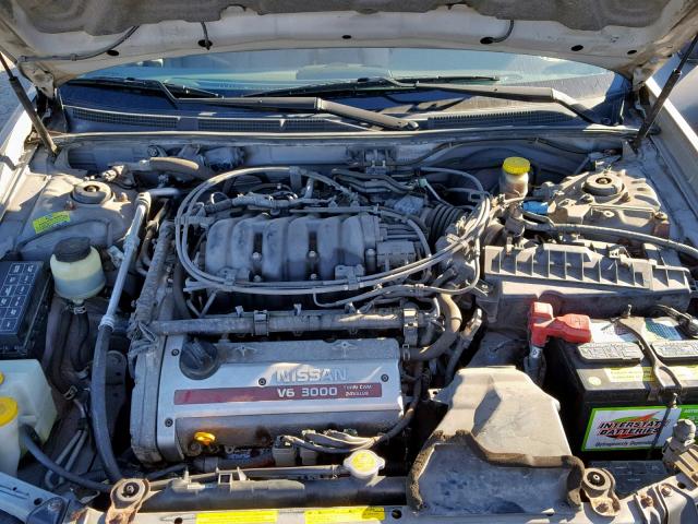 JN1CA31D51T842395 - 2001 NISSAN MAXIMA GXE SILVER photo 7