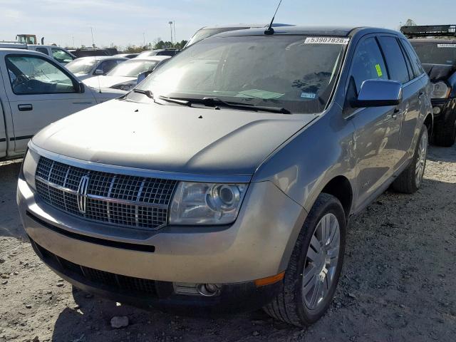 2LMDU68C38BJ16469 - 2008 LINCOLN MKX GOLD photo 2