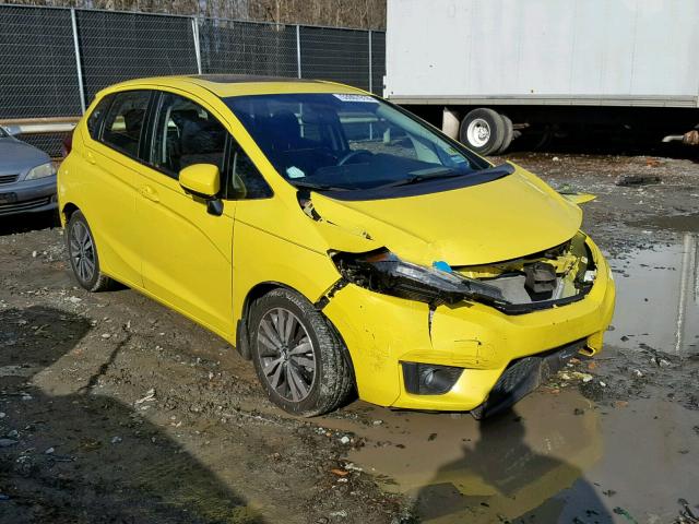 JHMGK5H78GX032024 - 2016 HONDA FIT EX YELLOW photo 1