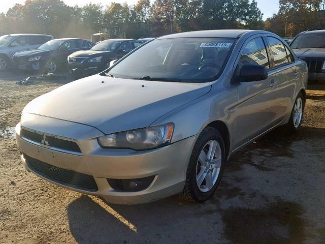 JA3AU26UX8U004980 - 2008 MITSUBISHI LANCER ES TAN photo 2