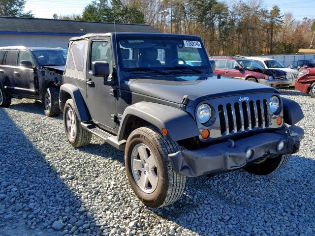 1J4AA2D15AL133377 - 2010 JEEP WRANGLER S BLACK photo 1