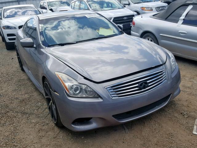 JNKCV64E48M108583 - 2008 INFINITI G37 BASE CHARCOAL photo 1