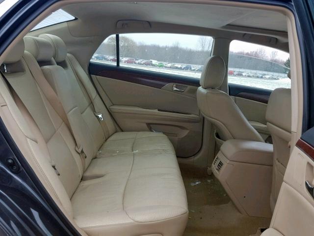 4T1BK3DB9BU378048 - 2011 TOYOTA AVALON BAS CHARCOAL photo 6