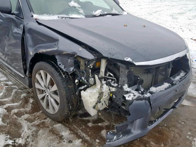 4T1BK3DB9BU378048 - 2011 TOYOTA AVALON BAS CHARCOAL photo 9