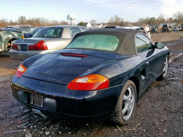 WP0CA2981XU623399 - 1999 PORSCHE BOXSTER BLACK photo 4