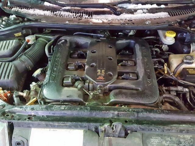 2C3HC56G81H701740 - 2001 CHRYSLER LHS BLACK photo 8