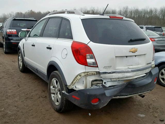 3GNAL2EK6DS606152 - 2013 CHEVROLET CAPTIVA LS 白色 照片 3