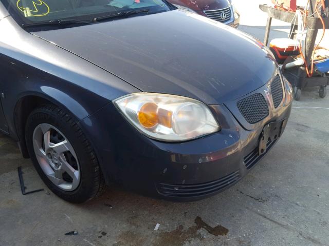 1G2AL55FX87279485 - 2008 PONTIAC G5 SE BLUE photo 9