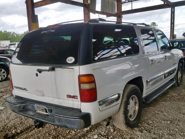 3GKEC16Z72G185157 - 2002 GMC YUKON XL C WHITE photo 4