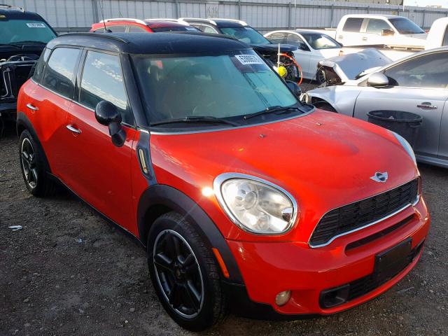 WMWZC3C54BWL78360 - 2011 MINI COOPER S C ORANGE photo 1