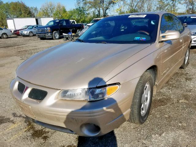 1G2WP12K01F262114 - 2001 PONTIAC GRAND PRIX Բեժ լուսանկար 2