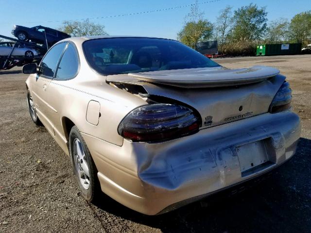 1G2WP12K01F262114 - 2001 PONTIAC GRAND PRIX Բեժ լուսանկար 3