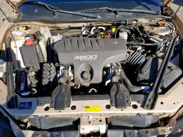 1G2WP12K01F262114 - 2001 PONTIAC GRAND PRIX Բեժ լուսանկար 7