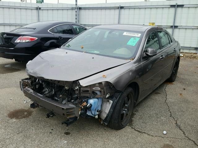 1G1ZC5E07CF204227 - 2012 CHEVROLET MALIBU 1LT 棕色 照片 2